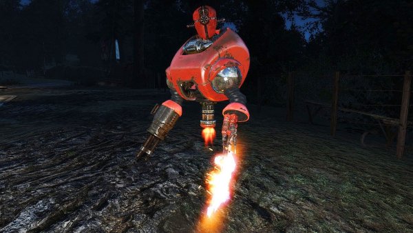 Роботы построенные Vamp для охраны..