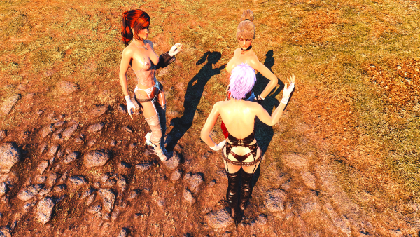 Трисс, Папер и Айви.