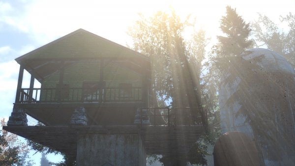 Высоко живу - далеко гляжу ;) Fallout-4