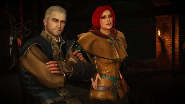 ТРИСС и Геральт.. Ведьмак III