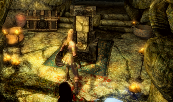 Потемка потеряла голову.)