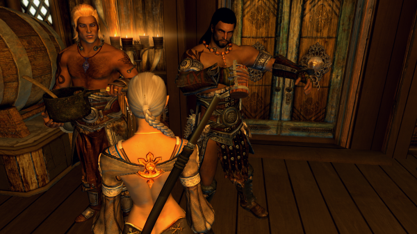 Хорош жрать и пить, нас ждут великие дела.)