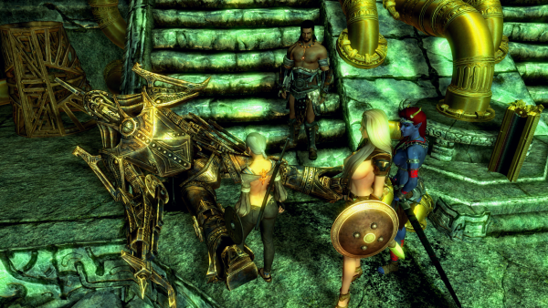 Ноги глиняные.)