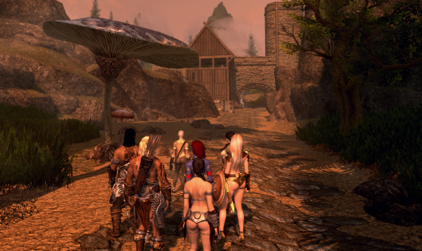 Грибочки тут знатные.)