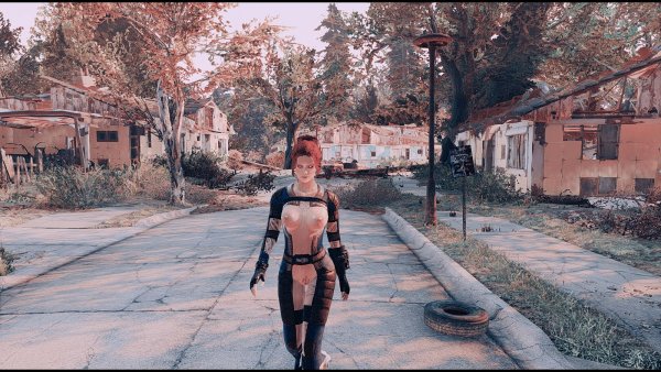 Vamp пришла в Сэнкчуари.. Fallout-4 (Сборка 7.5)