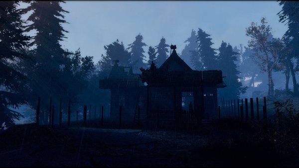 Мини поселение в старом доме..