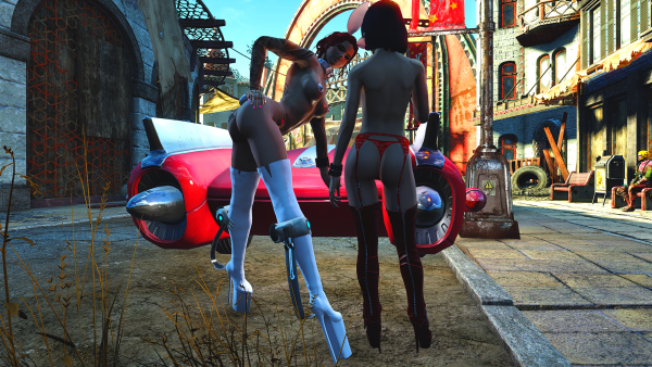 "Дыньки" и "персики" ))    Fallout-4 (SexFall).