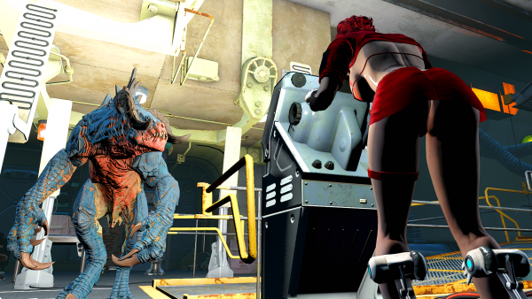 Vamp и напарник Коготь-смерти Спайк.