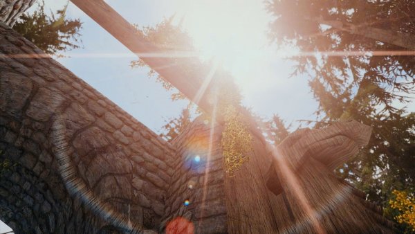 Солнце на стенах Вайтрана.. Skyrim SE (сборка 7.0)