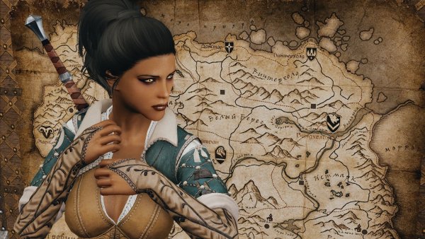 ДОРИАНА снова в Скайрим.. Skyrim SE (Тропики 7.0)