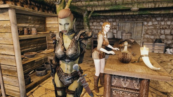 Орчер соблазняет.. Skyrim SE (Тропики 7.0)