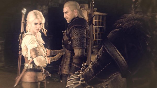 ЦИРИ и Геральт.. Ведьмак III (сборка Торна)