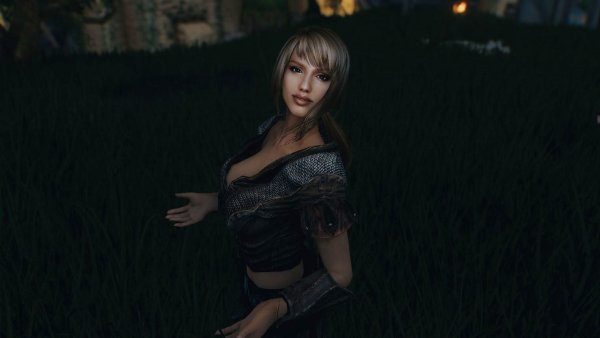 Джессика Альба в Скайрим.