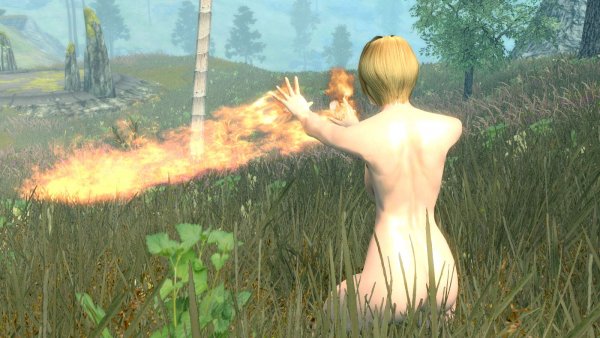 Магия огня... Sexrim AE ТРОПИКИ