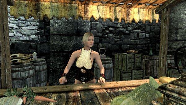 Продавец овощей в Винтерхолде ))))