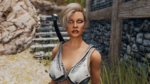 Красотка Рая, хускарл Озерного. Skyrim SE (Тропики 7.0)