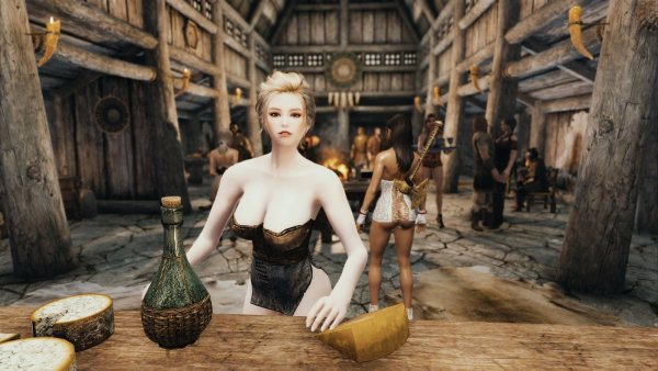 В Спящем Великане - людно! SKYRIM AE (сборка 10)