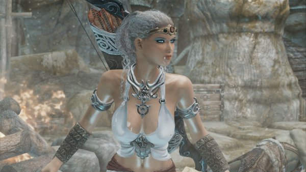 НИКА в гробнице.. SKYRIM AE (сборка 10)