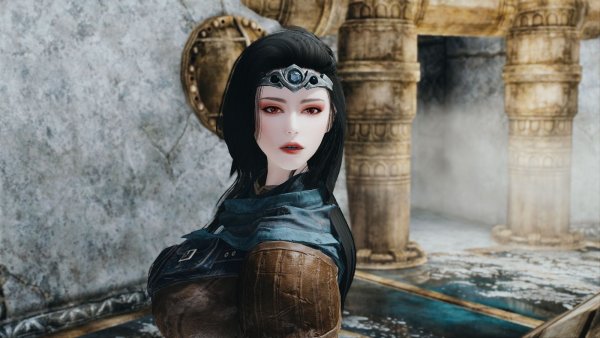 Анимэшная Серана.. SKYRIM AE (сборка 10)