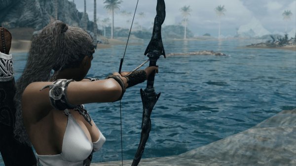 НИКА стреляет в крокодила! SKYRIM AE (сборка 10)