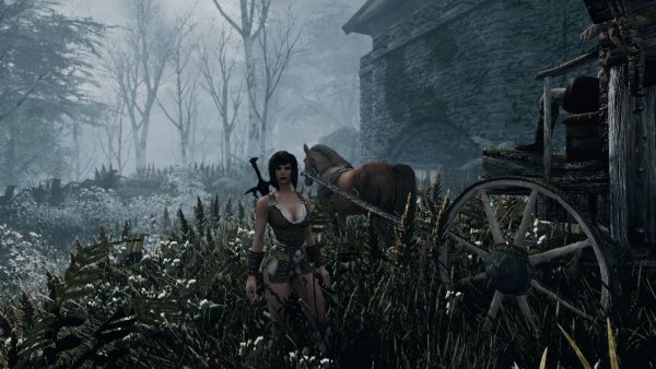 РИЯ возле конюшен Рифтена..