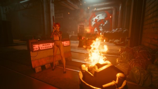 У огня.. Cyberpunk 2077