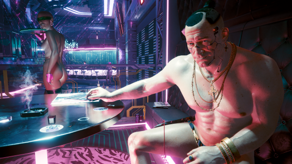 Официантке очень понравилась Ви.