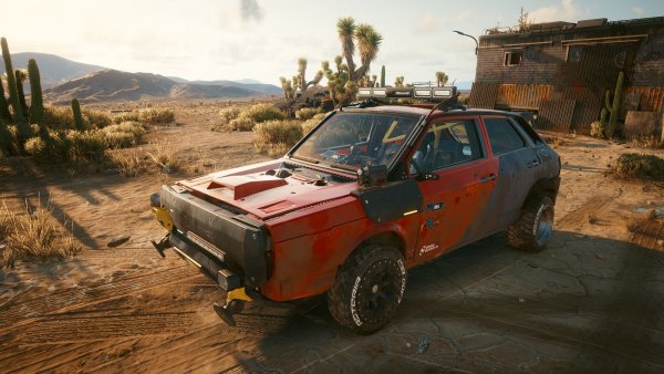 В пустошах.. Cyberpunk 2077