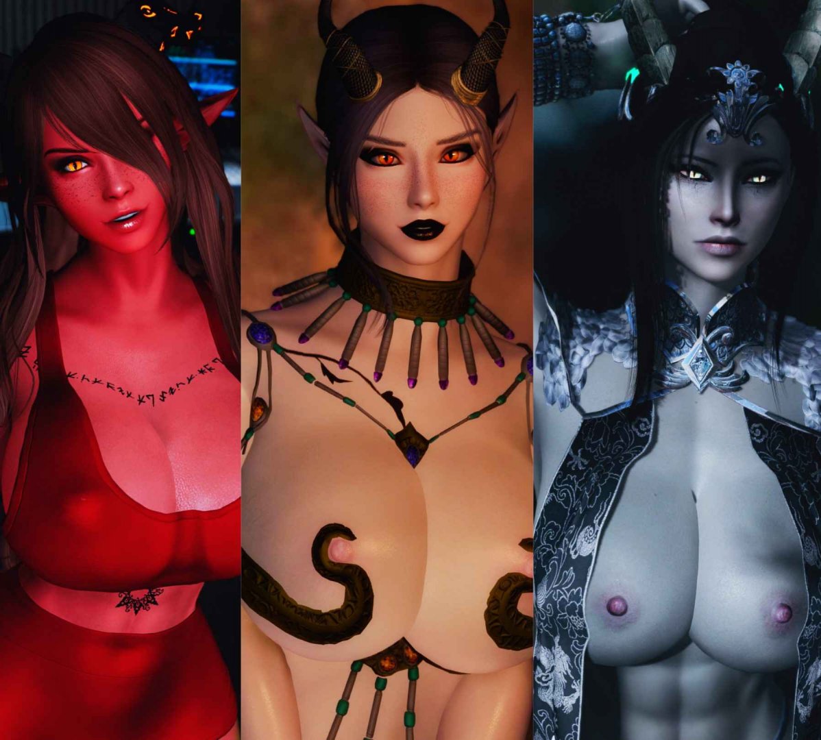 The Demonic Trio standalone CBBE 3ba Followers espfe Rus