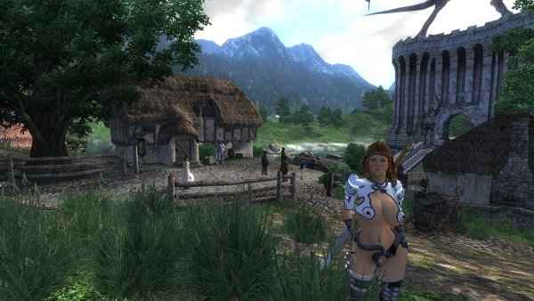 Вилья на фоне красот Сиродила.