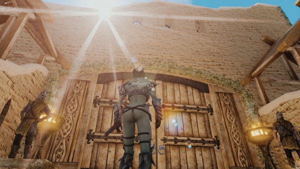 Мирроя у ворот Вайтрана.. Skyrim SE (Тропики 7.0)