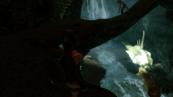 что то странное живёт в глубине пещер