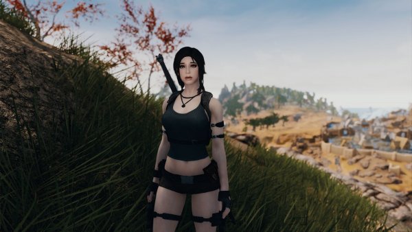 Лара Крофт ;) Skyrim SE (Тропики 7.0)