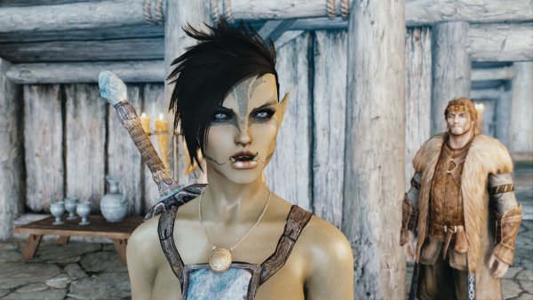 МИРРОЯ у ярла в гостях.. SKYRIM AE (сборка 10)