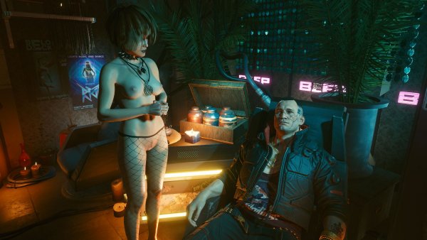 Джекки в гостях.. Cyberpunk 2077