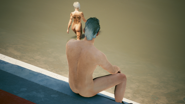 Ви решила искупаться в море.