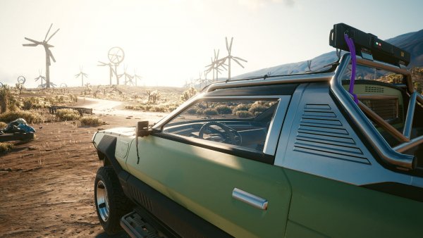 Восход в пустошах.. Cyberpunk 2077