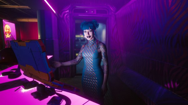 Ресепшин ;) Cyberpunk 2077