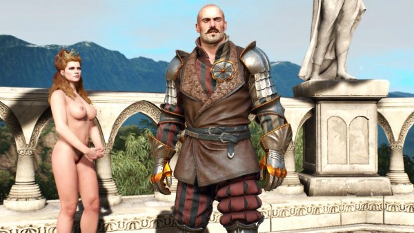 Княжна и начальник охраны.. Ведьмак III