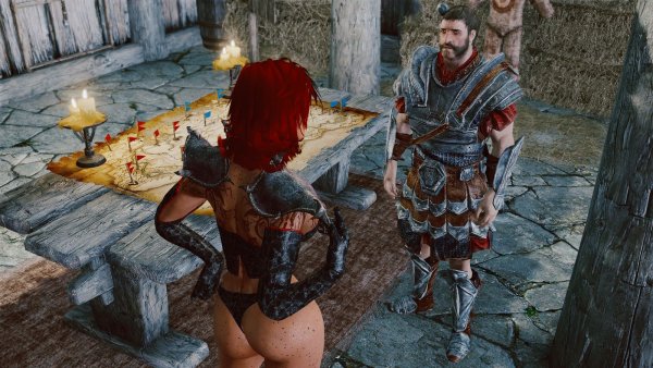 Корти:  пойдем, кое что покажу ;) Skyrim SE (сборка 11)