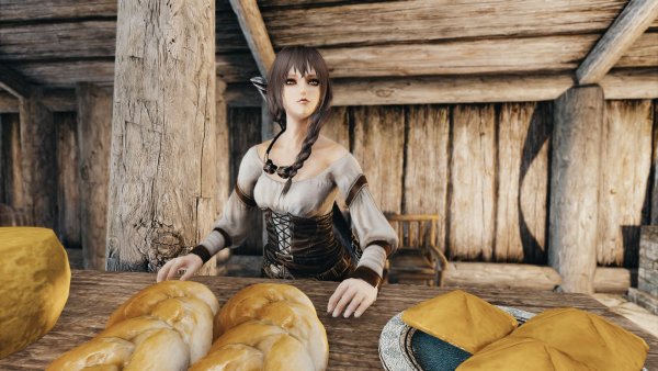 Явно из анимешки в Скай попала )) Бедный Скай!