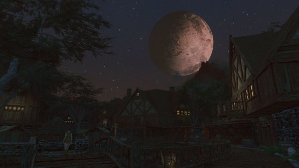 Ночь в Рифтене.. Skyrim SE (сборка 11)