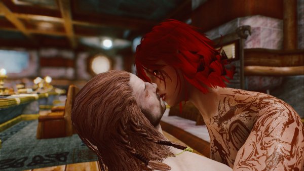 Прижала мужичка.. Skyrim SE (сборка 11)