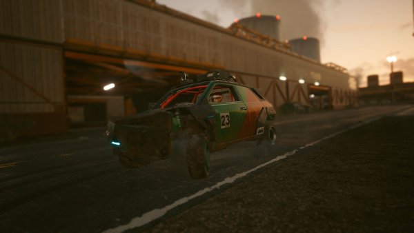 Жжём резину. Cyberpunk 2077