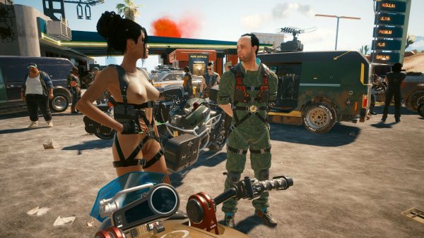 Панам и её клан.. Cyberpunk 2077