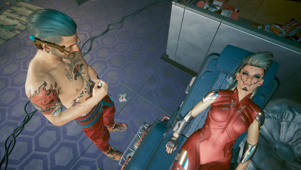 Ви:-"Эй, спящая красавица - глазки открой!".