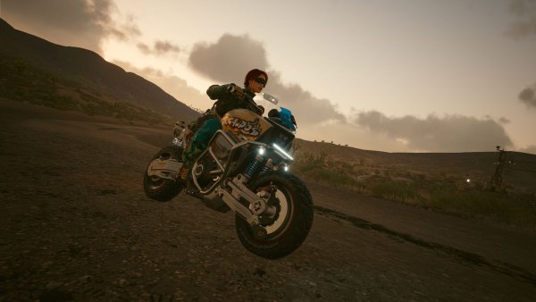 Ви на мотике.. Cyberpunk 2077