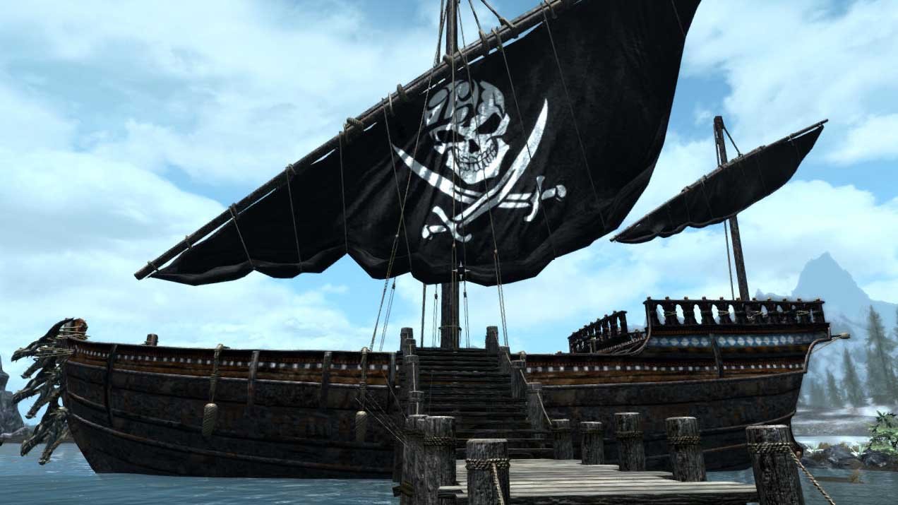 Корабль-Дом Чёрная Жемчужина