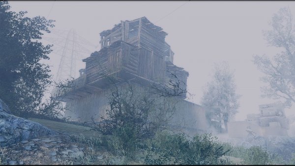 Одна из хижин на земле Эбернети.. Poselenia Windfire