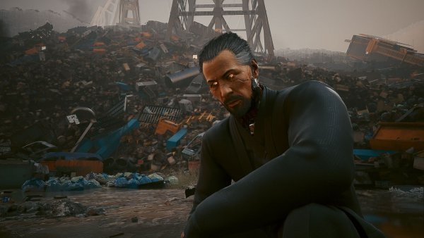 Текамуро буквально нашёл на помойке Ви ))